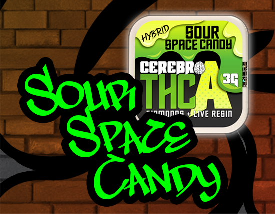 Cerebro 3g Mutant Sour Space Candy Wax